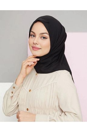 روسری مشکی پنبه ای Lerra - کد 885971810