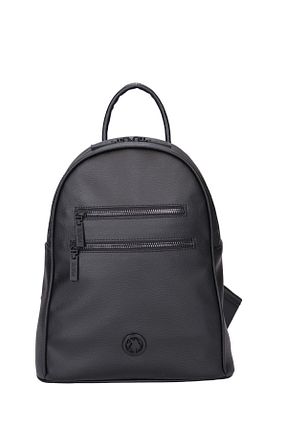 کوله پشتی مشکی زنانه چرم مصنوعی U.S. Polo Assn. - کد 841486895
