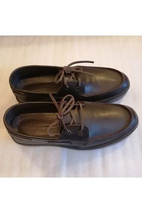 کفش کژوال قهوه ای مردانه چرم خالص Travel Soft - کد 885980972