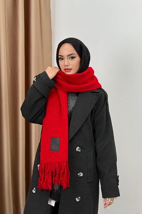 شال گردن قرمز زنانه QUQA - کد 885987813