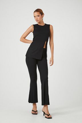 بلوز مشکی زنانه ساده Forever 21 - کد 885985856