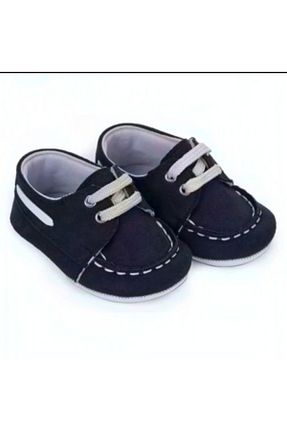 پاپوش سرمه ای بچه گانه چرم مصنوعی hira kids collection - کد 882401547