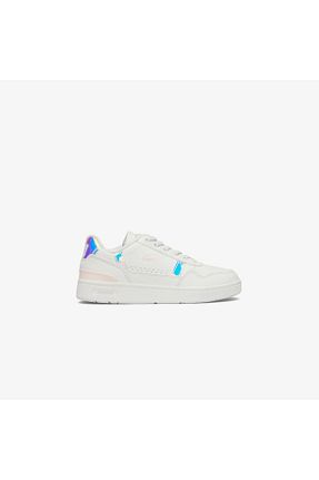 کفش اسنیکر سفید بچه گانه بند دار Lacoste - کد 885993144