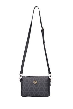 کیف پستچی مشکی زنانه چرم مصنوعی U.S. Polo Assn. - کد 841487392