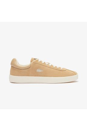 کفش اسنیکر بژ مردانه بند دار Lacoste - کد 885994877