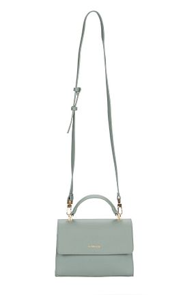 کیف پستچی سبز زنانه چرم مصنوعی U.S. Polo Assn. - کد 858925847