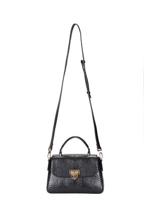 کیف پستچی مشکی زنانه چرم مصنوعی U.S. Polo Assn. - کد 841487282