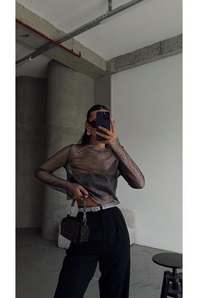 بلوز زنانه ساده mydukkan.co - کد 883890825
