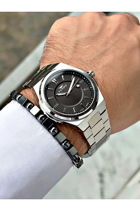 ساعت مچی طوسی مردانه 46-50 میلی متر FERRO - کد 886006172