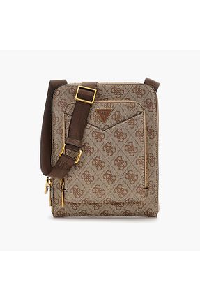 کیف پستچی بژ مردانه Guess - کد 886003653