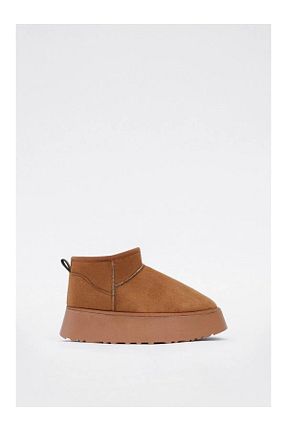 بوت برفی قهوه ای زنانه پارچه ای Vola Shoes - کد 886137599