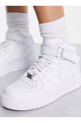 کفش اسنیکر سفید زنانه بند دار Nike - کد 885905968