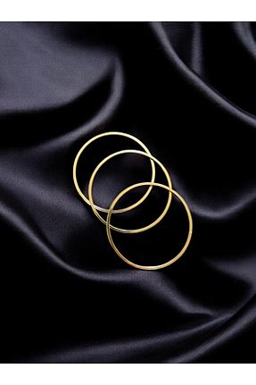 دستبند استیل (فولاد) طلائی زنانه استیل (فولاد) HALSE - کد 886047483