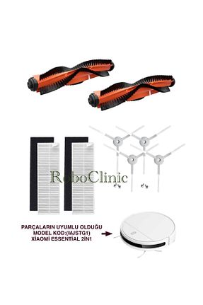 اکسسوری جاروبرقی سفید Roboclinic - کد 865537182