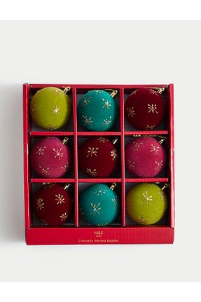 تزئینات کریسمس رنگی Marks & Spencer - کد 886131467