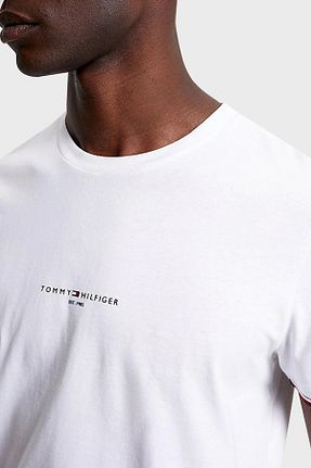 تیشرت طلائی مردانه رگولار Tommy Hilfiger - کد 751921389