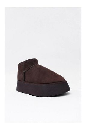 بوت برفی سرمه ای زنانه پارچه ای Vola Shoes - کد 886147697