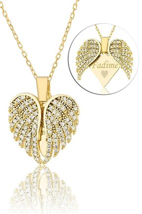گردنبند جواهر طلائی زنانه برنجی Takı Dükkanı - کد 822703238