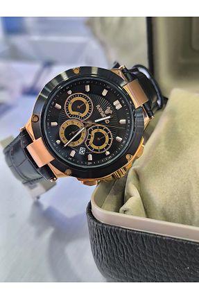 ساعت مچی مشکی مردانه 41-45 میلی متر Raymond - کد 886177291