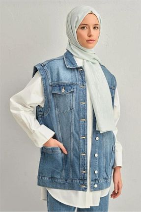 شال سبز زنانه پنبه ای Armine - کد 886281147