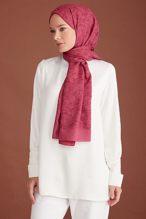 شال صورتی زنانه پلی استر Belli - کد 886452141