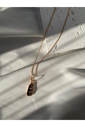 گردنبند استیل ( فولاد ) صورتی استیل (فولاد) SİMİ TAKI - کد 886209307