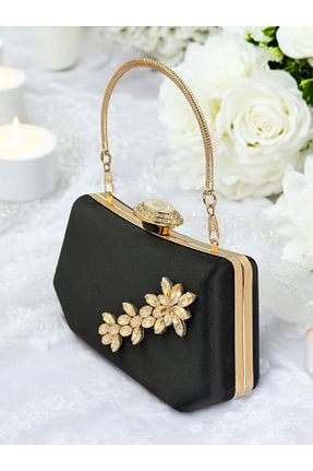 کیف مجلسی مشکی زنانه فلزی Biçanta - کد 886219567