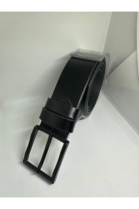 کمربند مشکی زنانه چرم خالص Yurtsever - کد 886221793