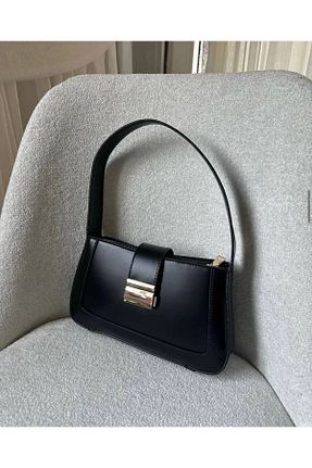 کیف دوشی مشکی زنانه پارچه ای farfara - کد 886228288