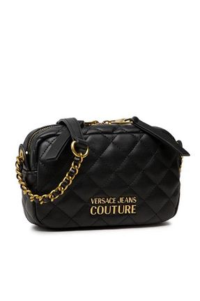 کیف دوشی مشکی زنانه چرم مصنوعی VERSACE JEANS COUTURE - کد 886273197