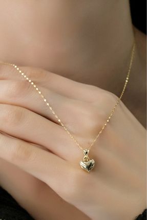 گردنبند طلا زرد زنانه 14 عیار aytekgold - کد 886313220