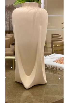 گلدان بژ سرامیک AstreHome - کد 886310890