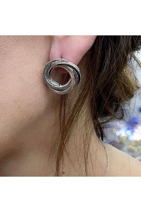 گوشواره جواهر طوسی آهن Store - کد 886310858