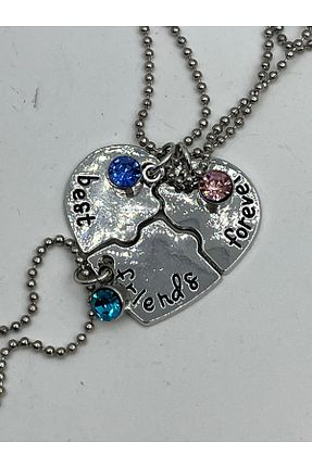گردنبند جواهر زنانه شیشه Yıldız Accessory - کد 886312087