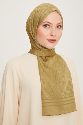 شال قهوه ای زنانه پلی استر Belli - کد 886419900