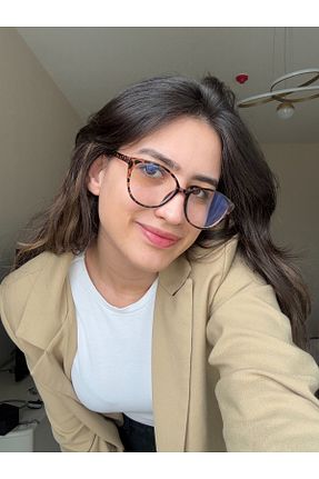 عینک محافظ نور آبی بژ زنانه 42 RoseandRoses - کد 879481636