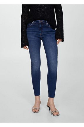 شلوارک و برمودا آبی زنانه Skinny MANGO - کد 788443461