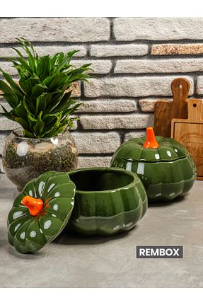 اجسام تزئینی و بیبلو سبز سرامیک Rembox - کد 886367611