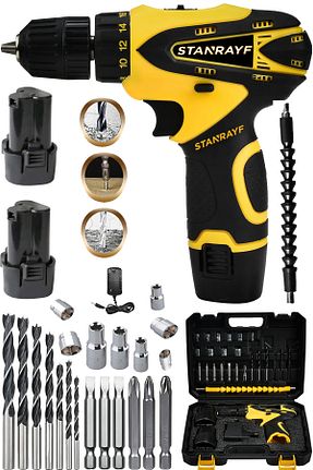پیچ گوشتی شارژی stanrayf - کد 775334689