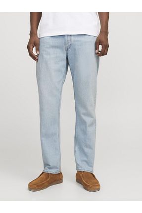 شلوار جین آبی مردانه پاچه لوله تفنگی Jack & Jones - کد 886399375