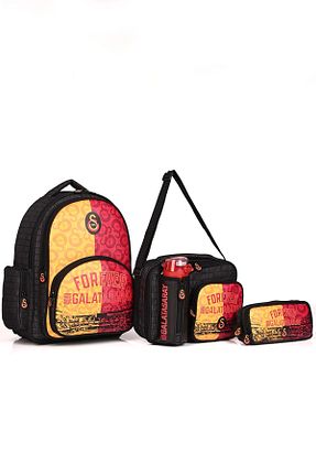 کیف مدرسه مشکی بچه گانه 0-15 L Galatasaray - کد 845845783