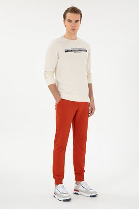 شلوار کرمگن نارنجی مردانه Comfort U.S. Polo Assn. - کد 886410200