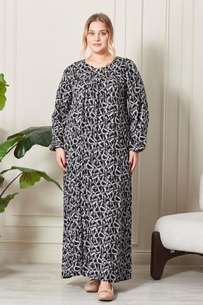 لباس حجاب مشکی زنانه سایز بزرگ Ferace - کد 886529730