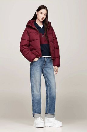 بوت / نیم بوت سفید زنانه پاشنه تخت Tommy Jeans - کد 866986805