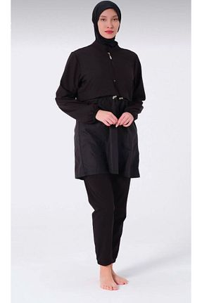 مایو حجاب مشکی زنانه ساده mikam - کد 886451802