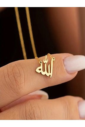 گردنبند استیل ( فولاد ) طلائی زنانه استیل ضد زنگ Aydagan - کد 886527808
