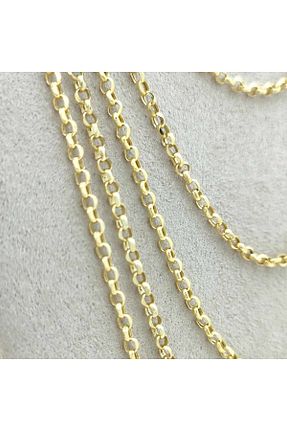 گردنبند طلا زرد زنانه 14 عیار byBurak GOLD - کد 886589438