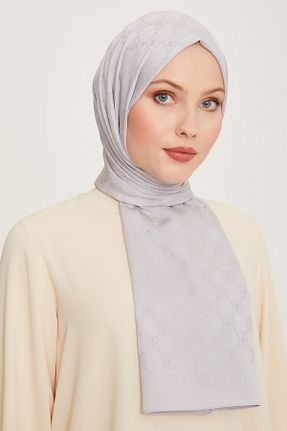 شال طوسی زنانه پلی استر Belli - کد 886994406