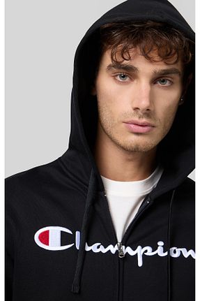 سوئیشرت مشکی مردانه چاپی Champion - کد 886543348