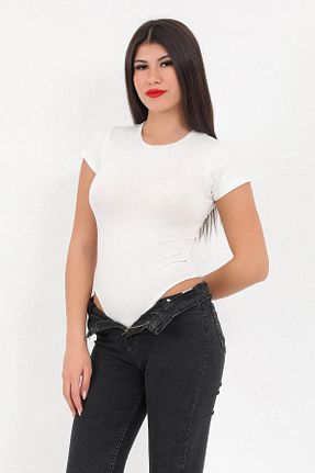 بادی نباتی زنانه یقه دوچرخه GİYSA - کد 877643367
